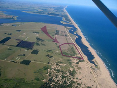 Investmentidee mit Zukunft: 21 Hektar Bauland gegenueber Ozean